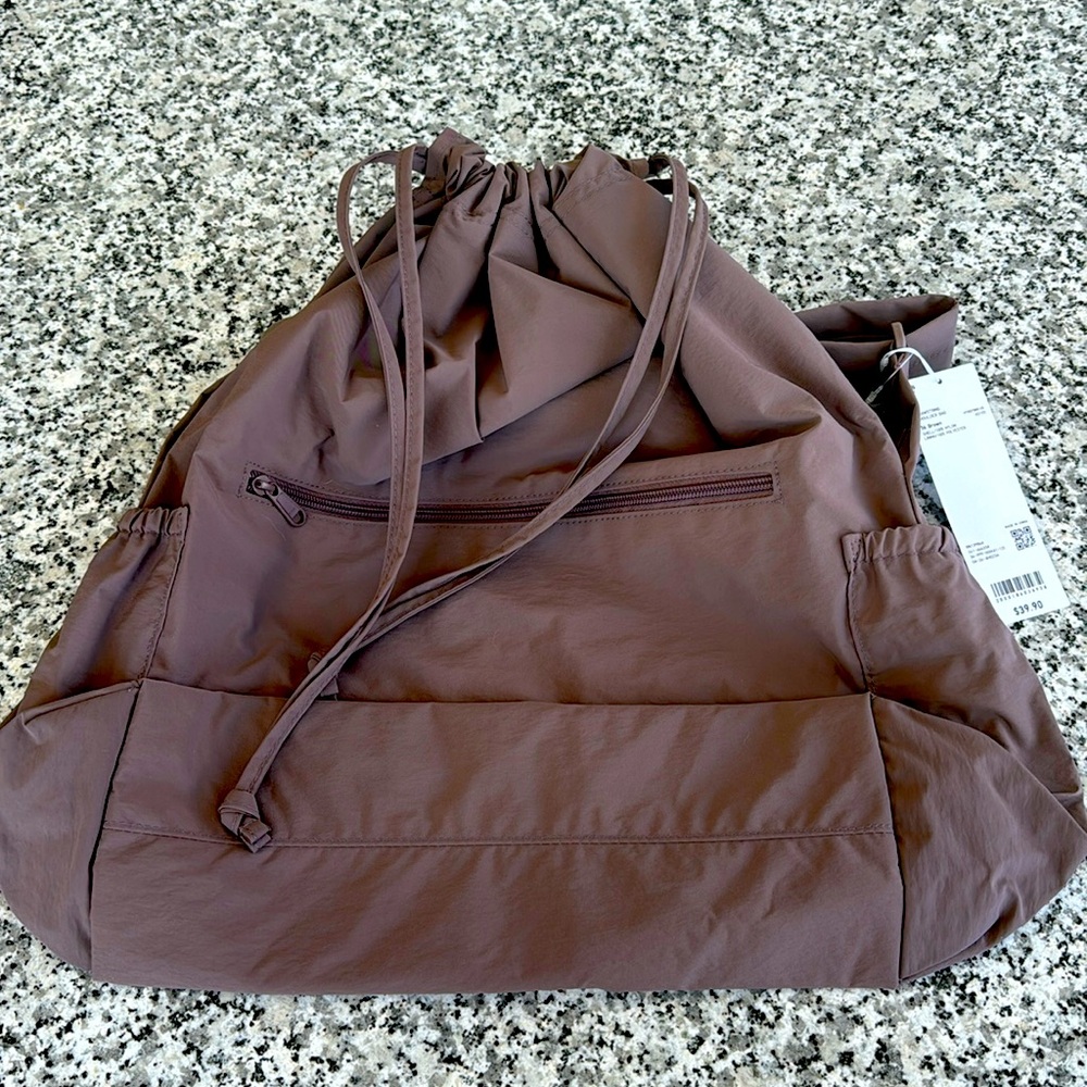 Drawstring Shoulder Bag